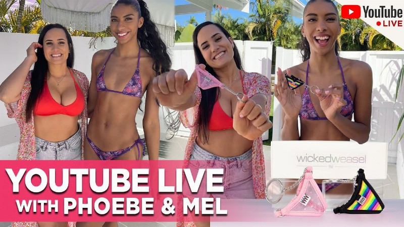 image 0 Free Summer Bi-key-ni Rings + Phoebe & Mel’s Sexy Bikini Try On Haul Video