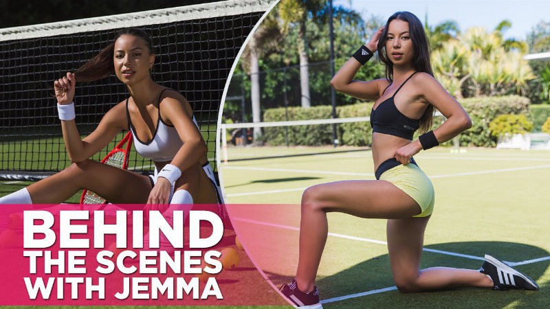 Game On! Jemma Sizzles In Sexy Activewear