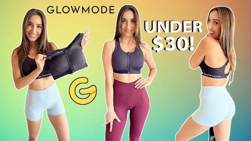 image 0 Glowmode High Intensity Sports Bra Test!!🥵 : Affordable Sportswear!💰