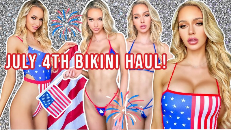 July 4th Micro Bikini Try On Haul! : Itskrystal