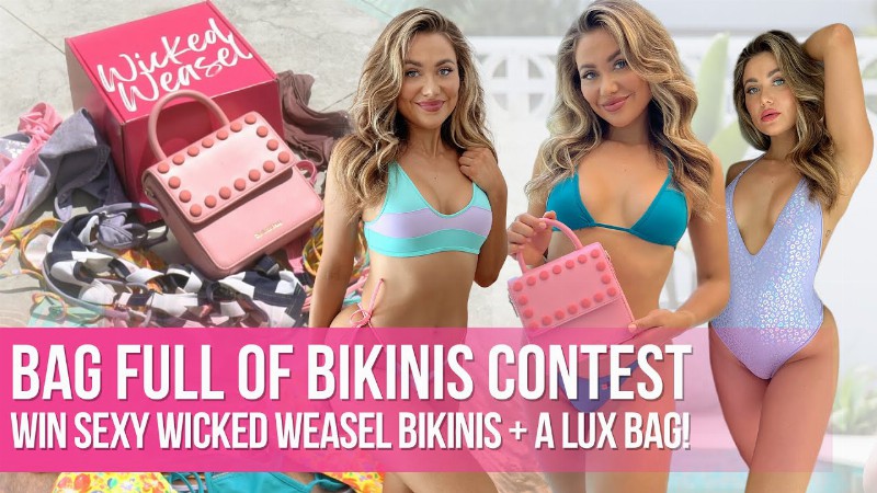 Win A Lux Bag Full Of Sexy Wicked Weasel Bikinis : Free To Enter!